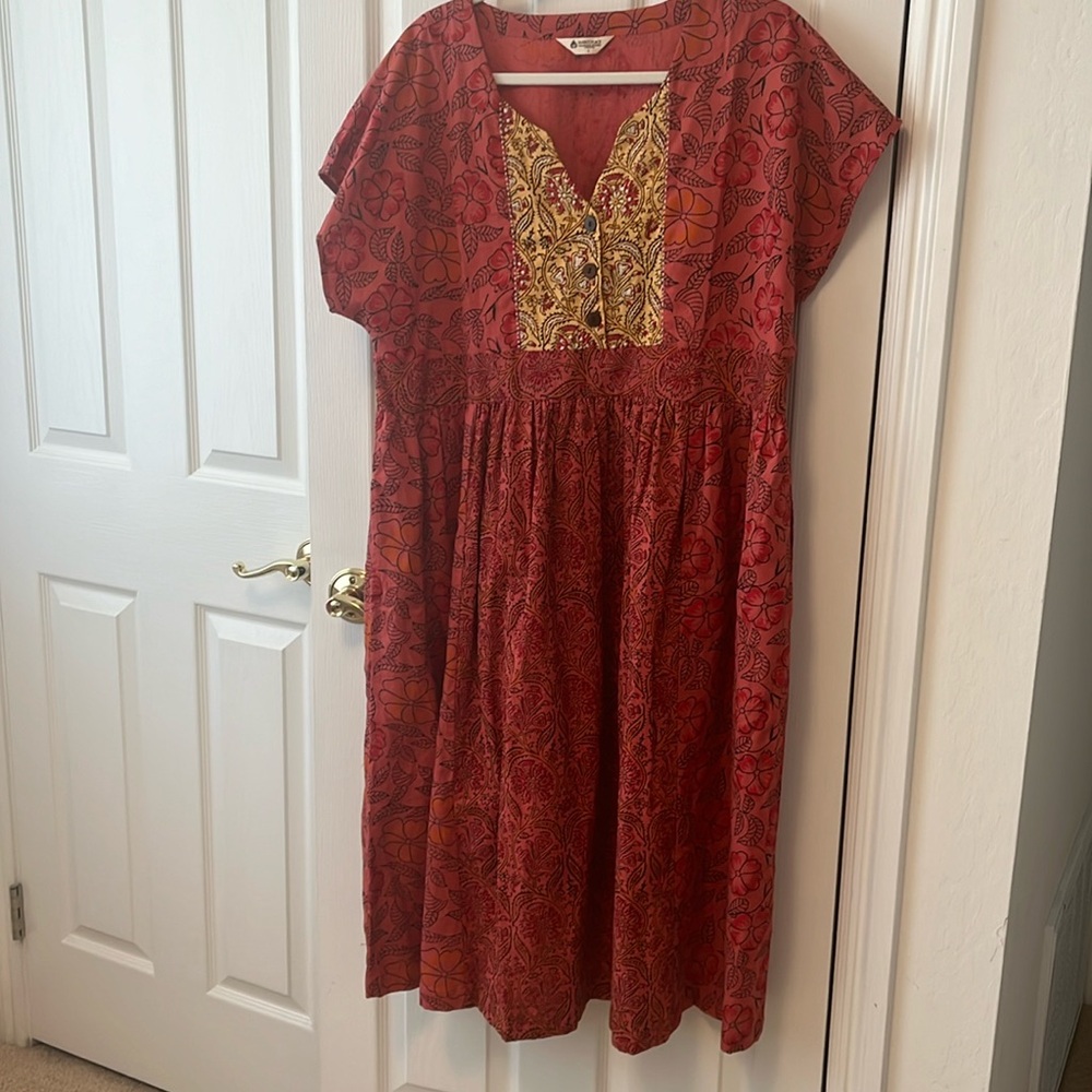 Marketplace of India handmade cotton dress